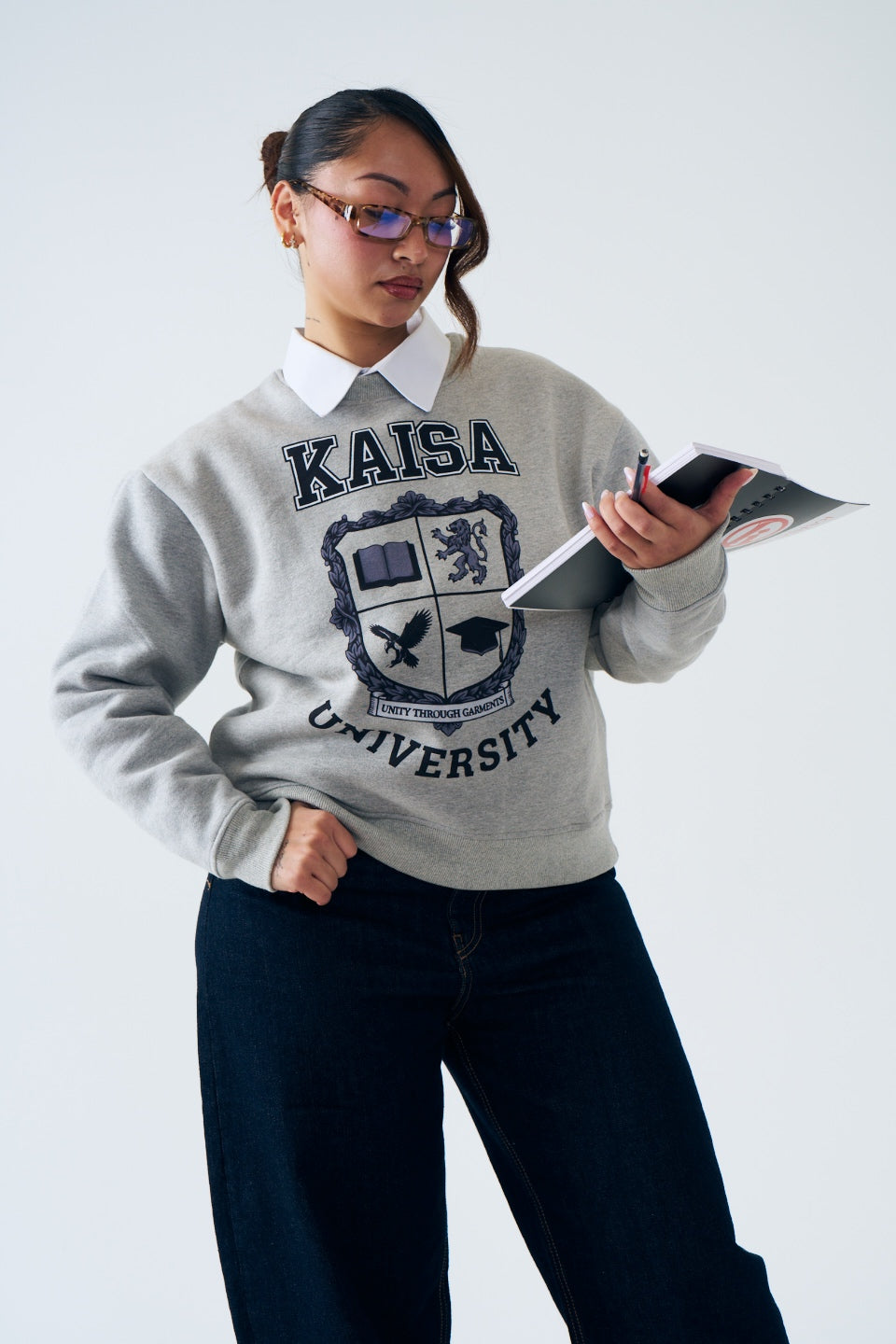 Kaisa University Crest Crewneck