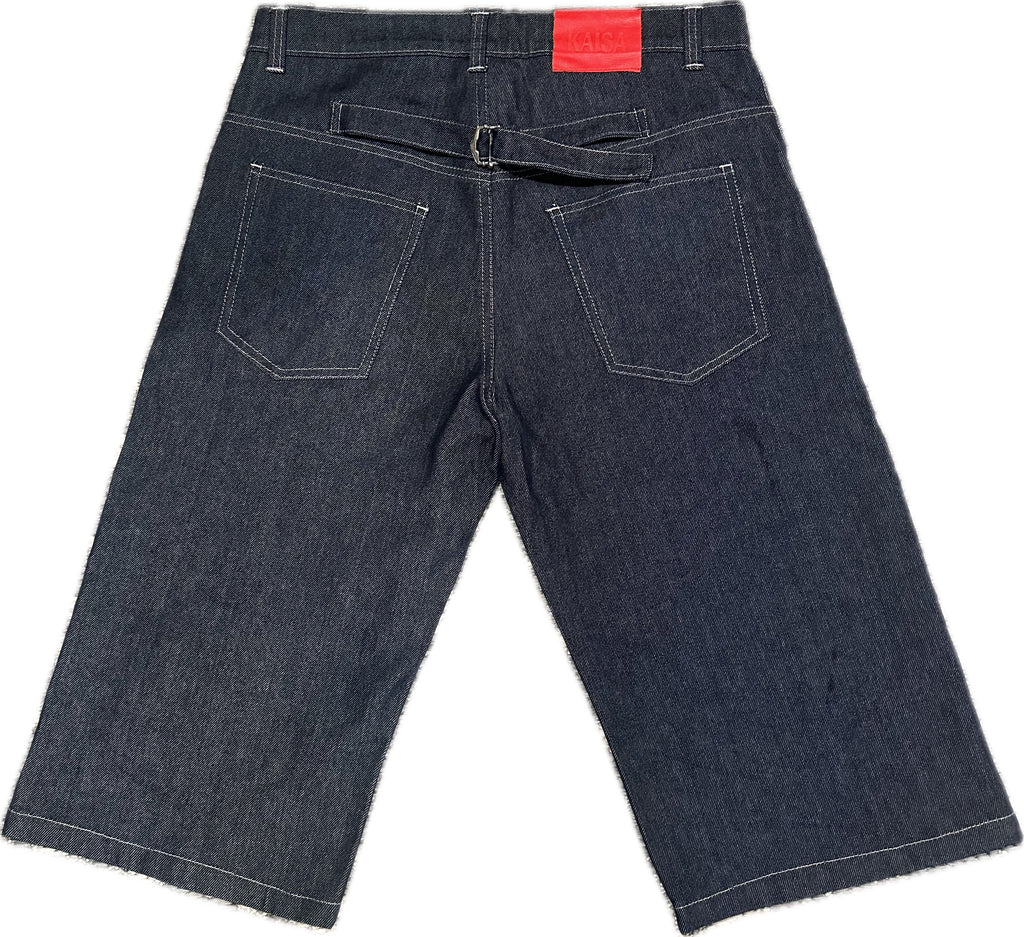 Buckle Capri Shorts