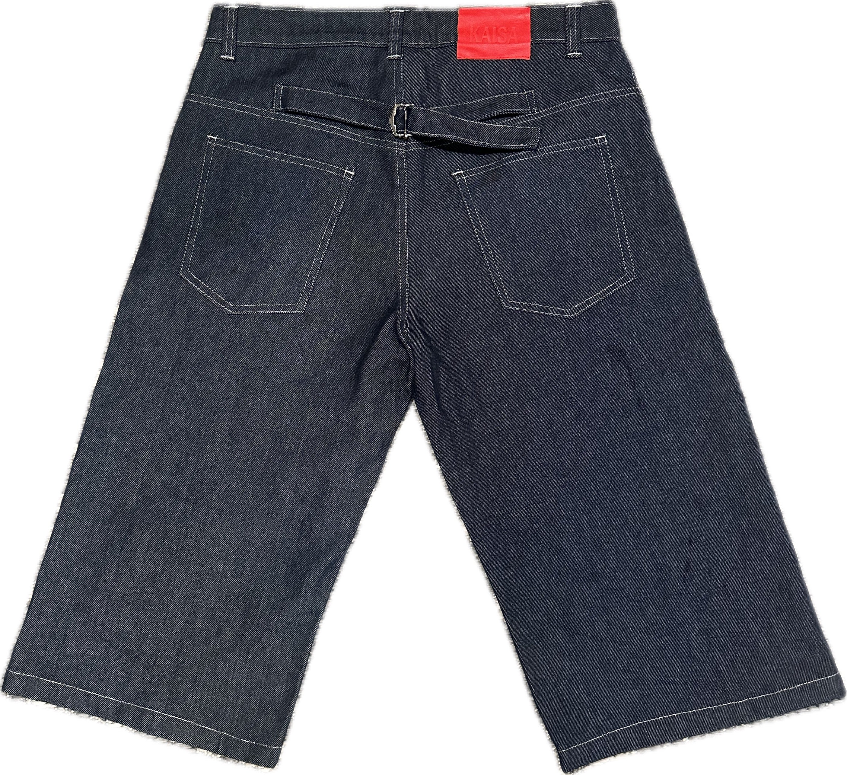 Buckle Capri Shorts